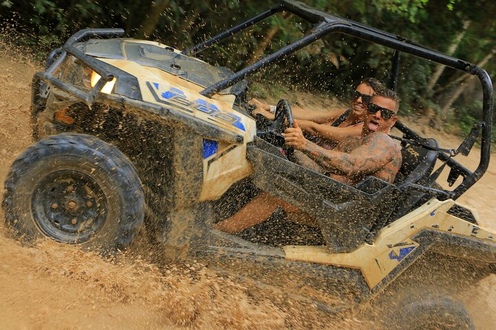 ATV Ziplines Aquazip and Bungee Adventure at Cenote