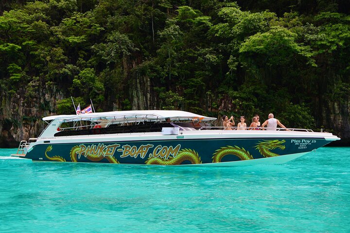 EN speed boat trips to Koh PhiPhi and Maya Bay