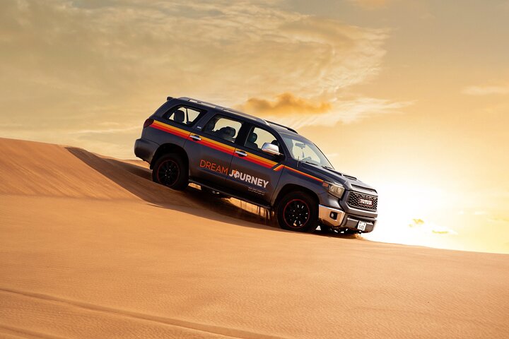Dubai Desert Safari - Camel Ride, Sandboarding & Quad Bike