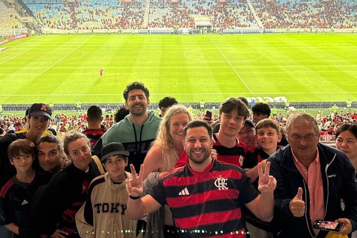 Football game at Maracanã Stadium Feel the National Passion
