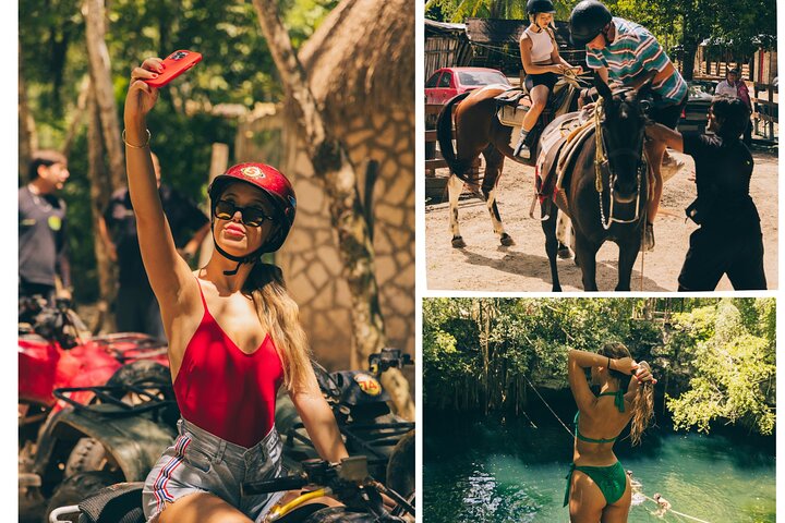 Adventure Horseback Ride, ATV and Cenote