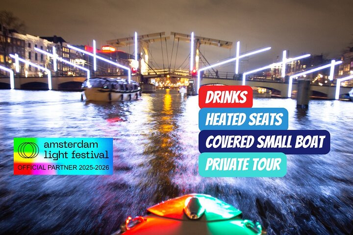 90-min Amsterdam Light Festival Tour