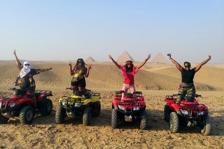 Camel Ride and ATV Quad Bike Around Giza Pyramids