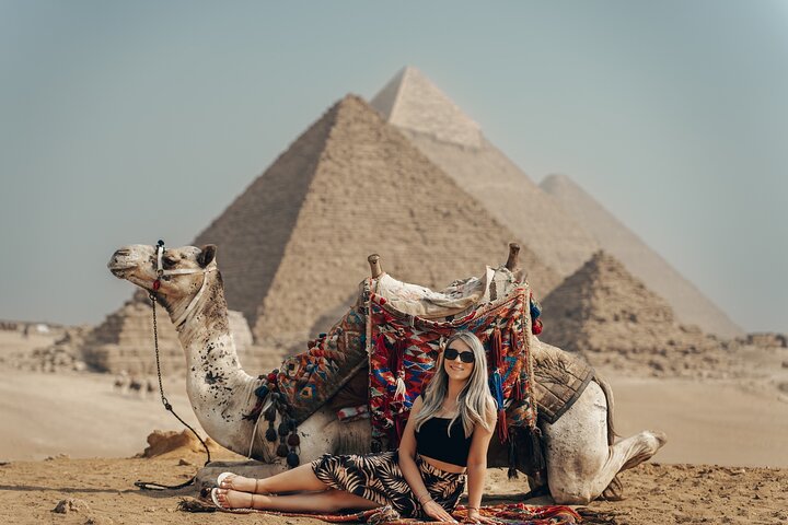 Cairo 8 Hour Private Tour of Pyramids & Grand Egyptian Museum