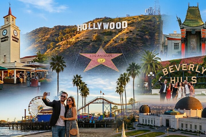 Deluxe Grand Tour of LA, Hollywood, Beverly Hills and Beach