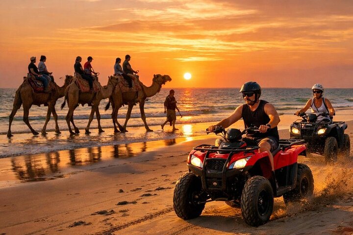 Agadir: Beach Quad Biking & Camel Trek