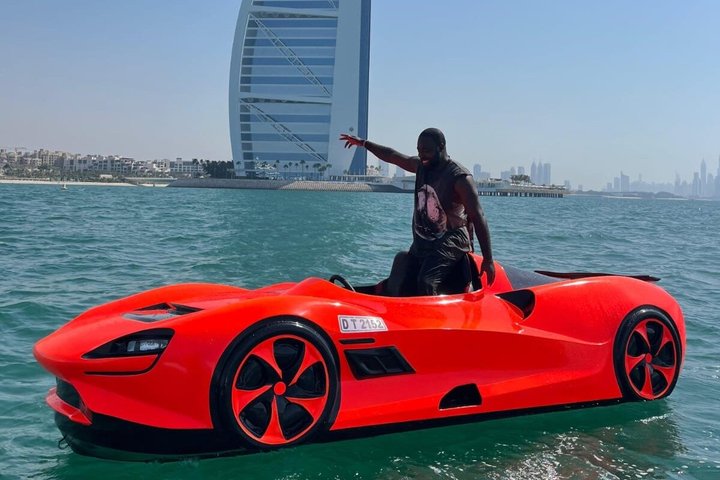 Dubai Jet Car Ride in Jumeirah Luxury Water Supercar Experience