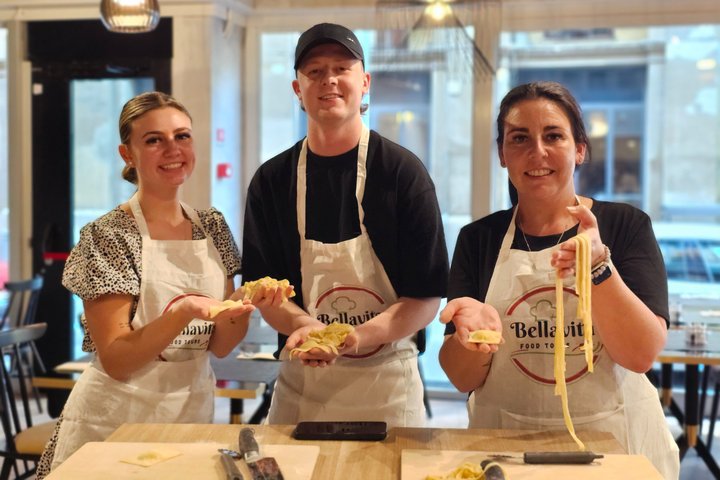 Rome: Hands-on Fettuccine, Ravioli & Tiramisu Cooking Class