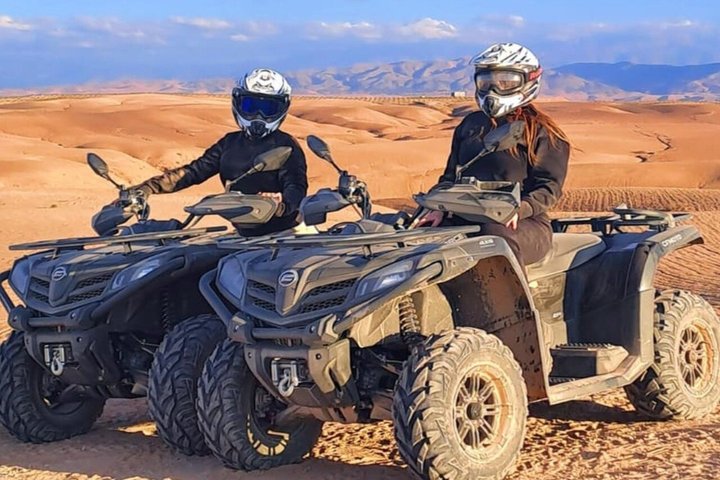 Marrakech Palmeraie Quad Bike Desert Adventure
