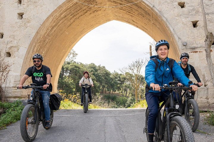 E-Bike Tour - Knossos Olive Oil Farm to Winery Wine Tasting