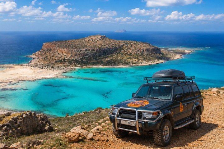 Chania: Balos Lagoon Off-road 4x4 Jeep Safari from Kissamos