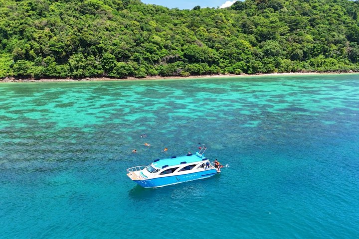 Phi Phi & Bamboo Islands w/ Lunch by Speedboat or Speed Catamaran