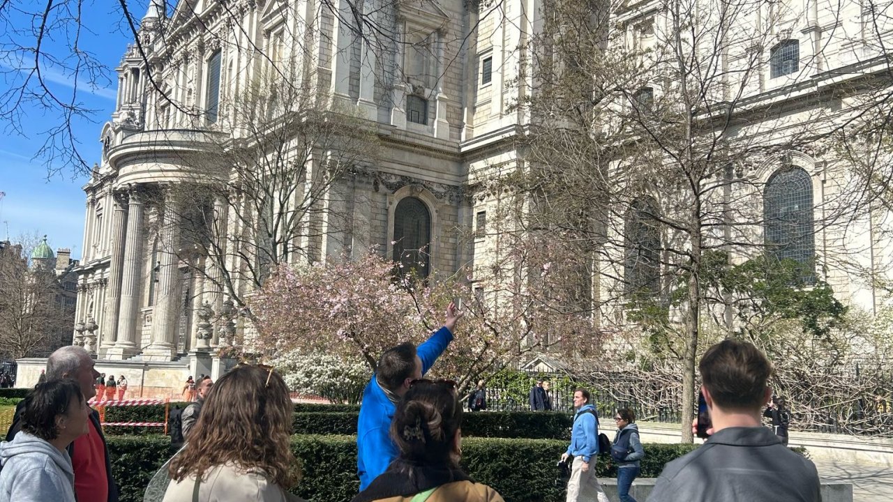 Great Fire of London guided walking tour