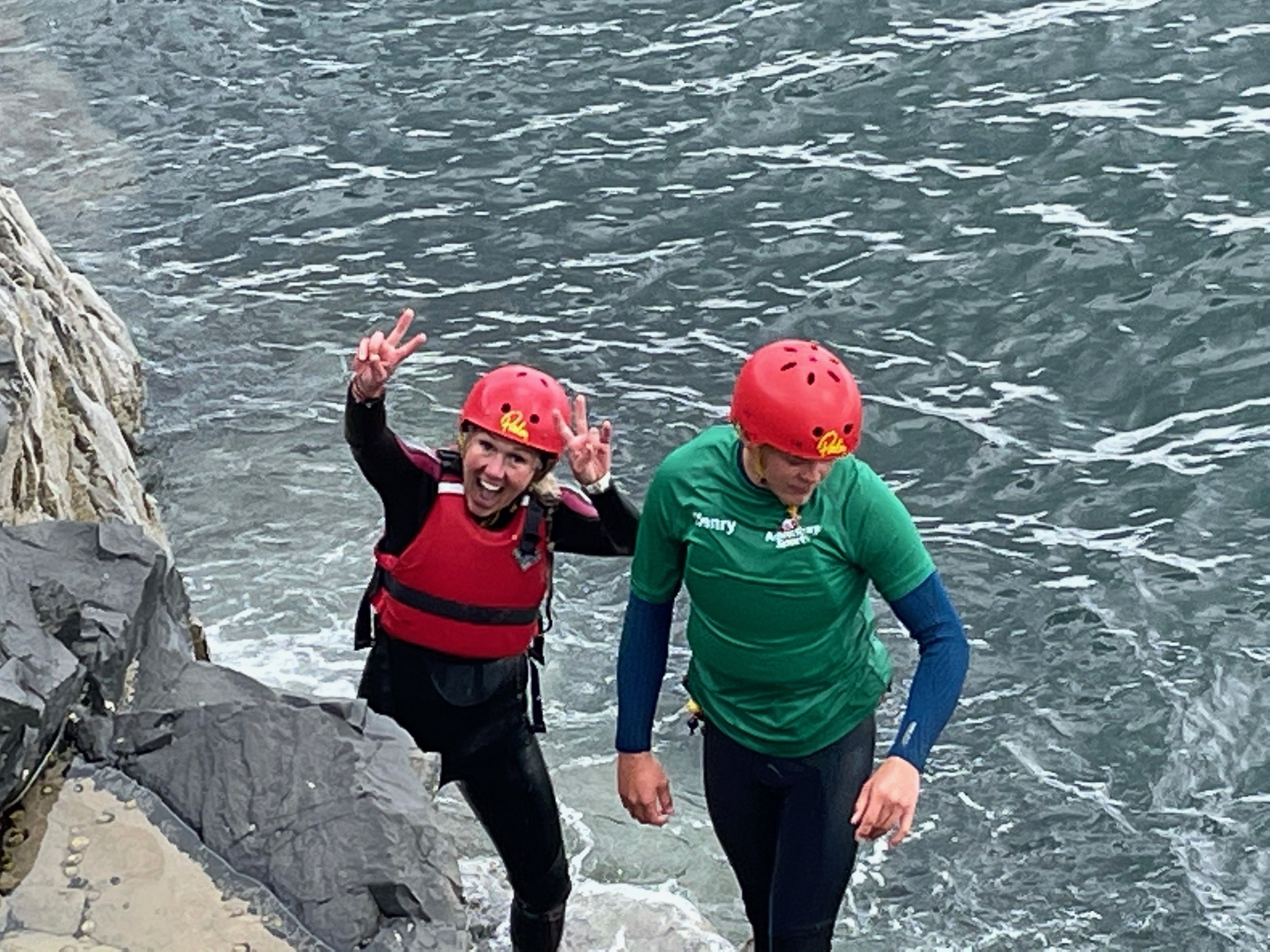 Coasteering Lite at Beadnell 