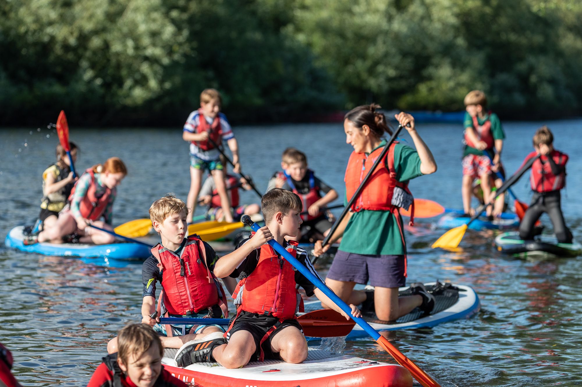 Youth Group - Stand Up Paddleboarding
