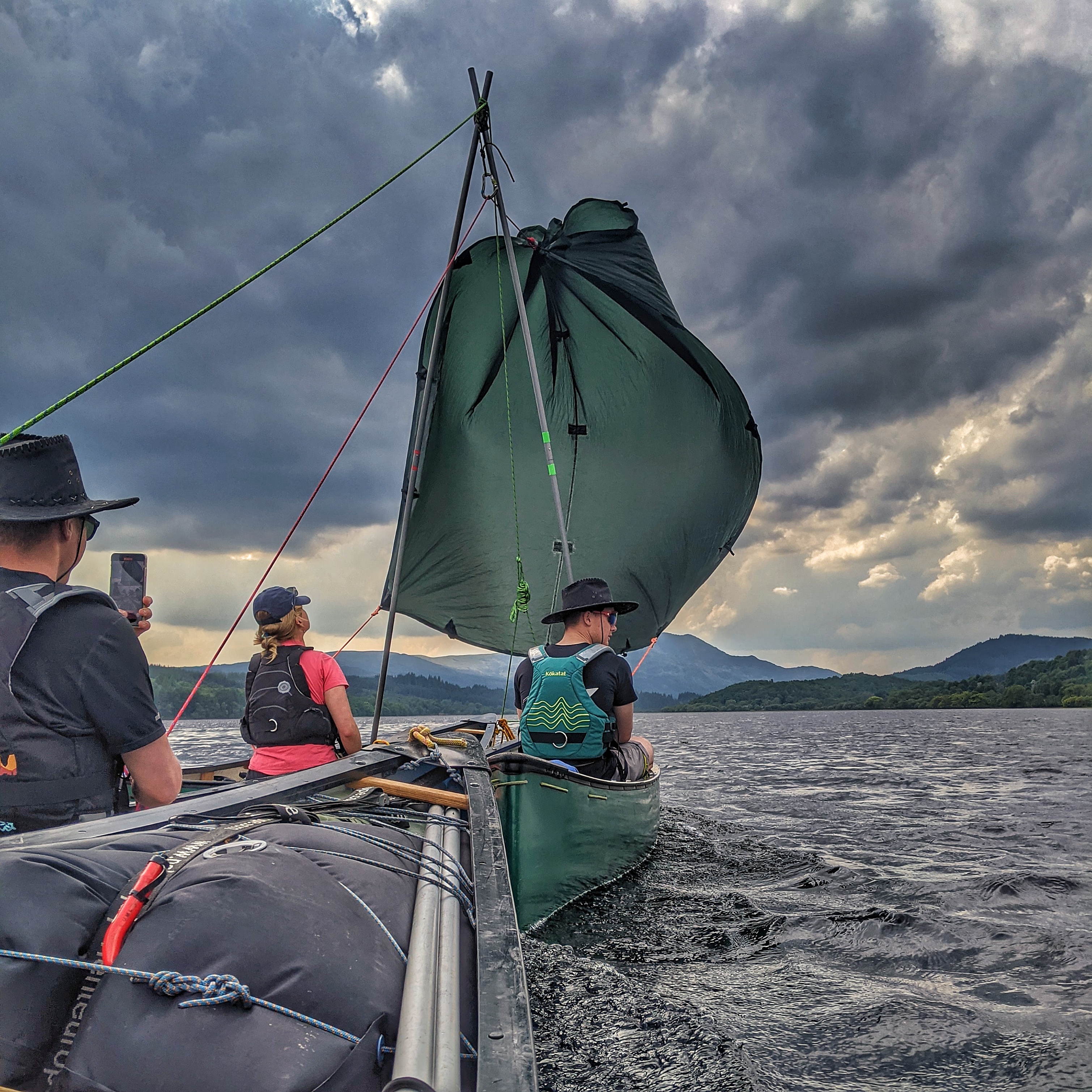 BCAB Canoe Open Water Leader Training
