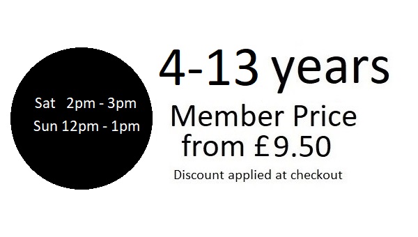 Weekend Skiing - 4-13 yrs advanced