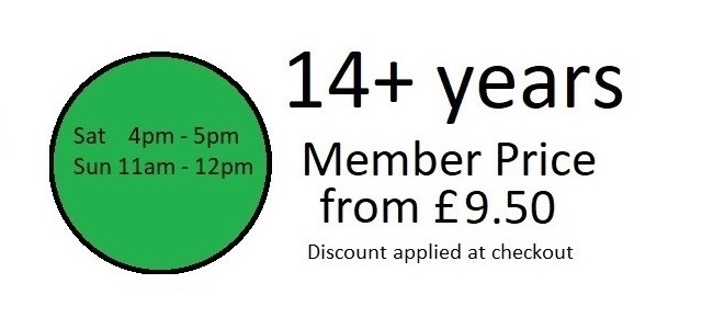 Weekend Skiing - age 14+ yrs beginners