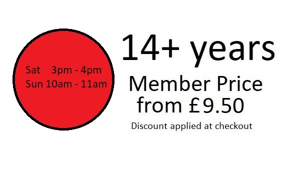 Weekend Skiing -age 14+ yrs intermediate