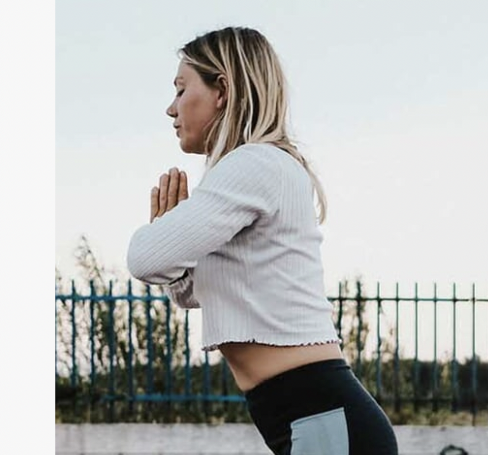 Girl Yoga and Surf Camp