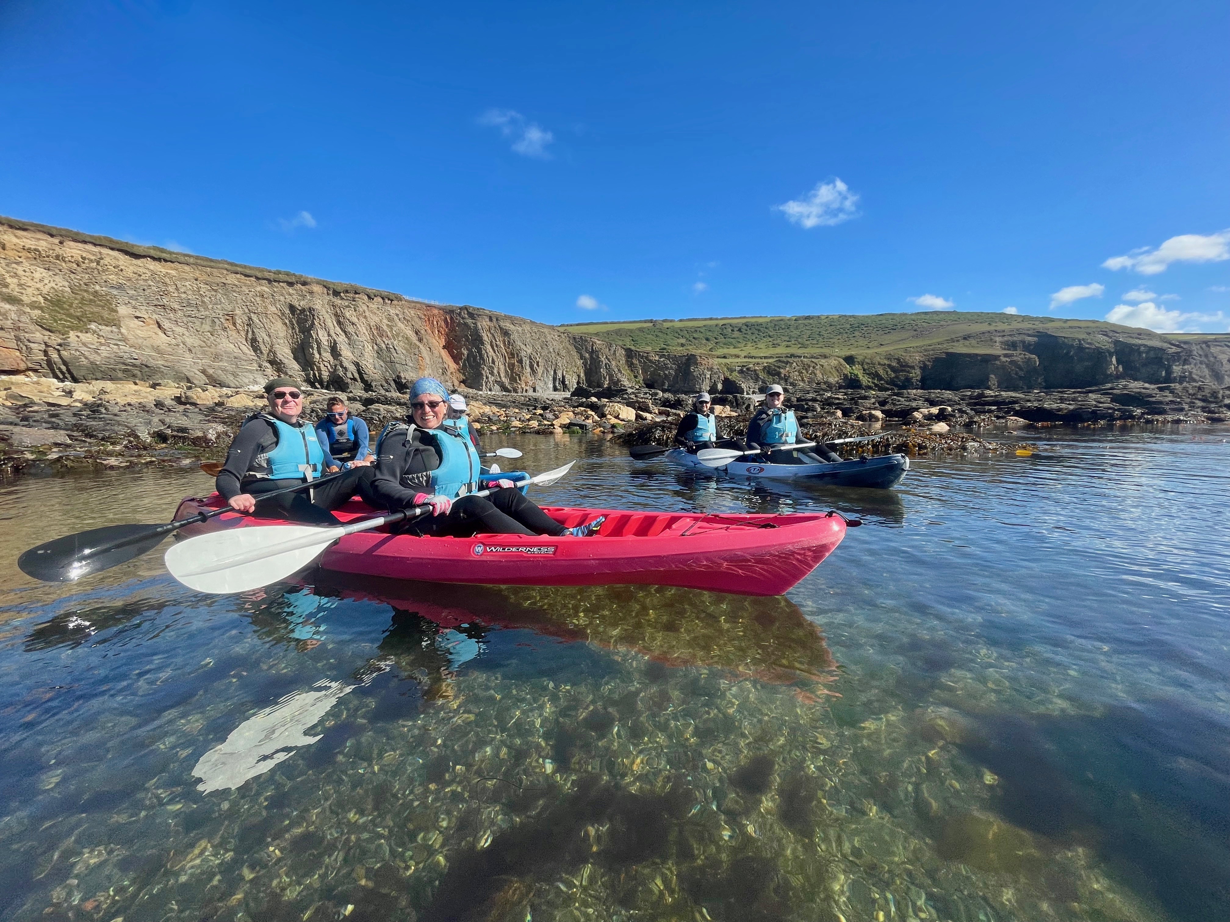Double Kayak Coastal Adventure