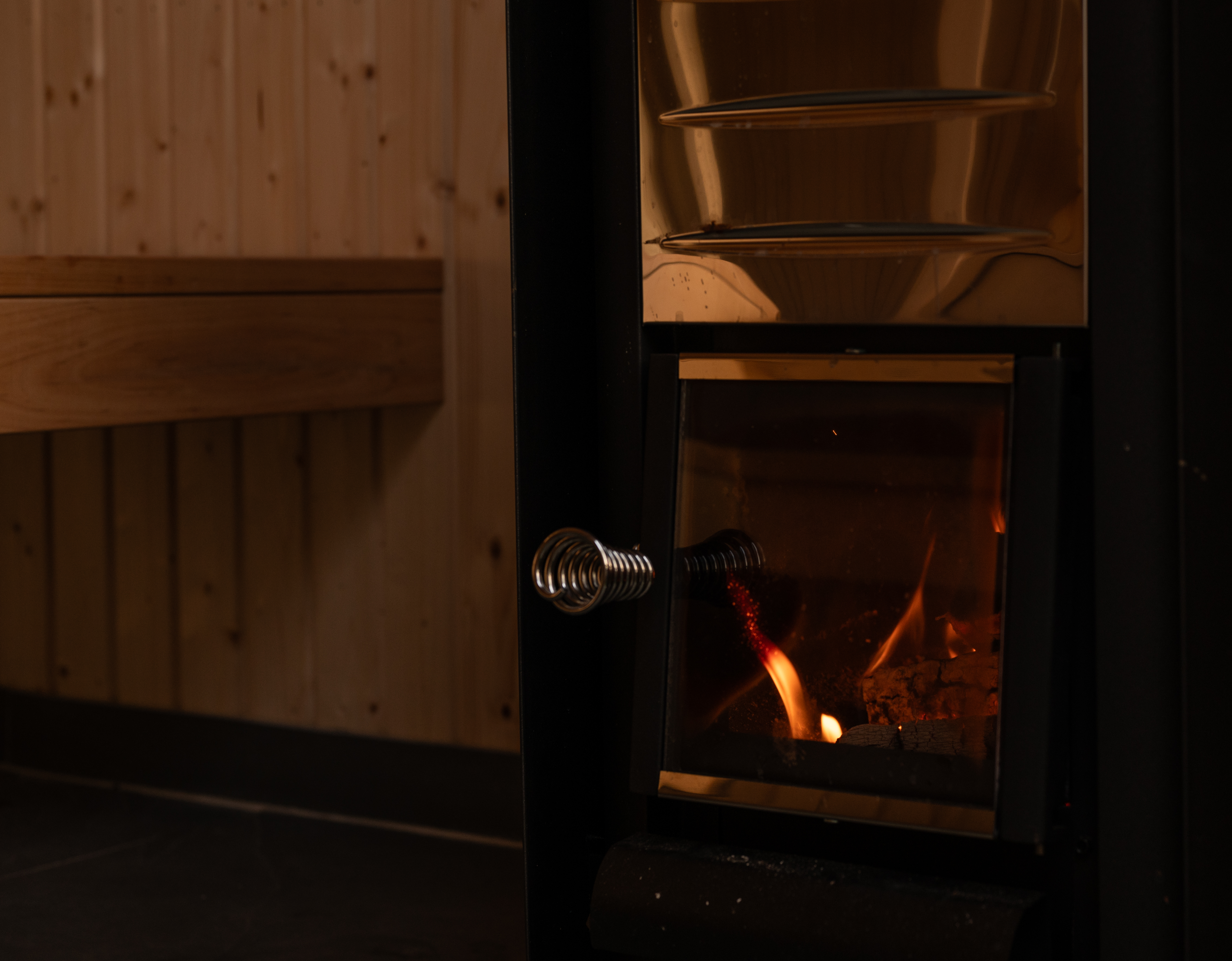 Private hire Wood fired sauna experience