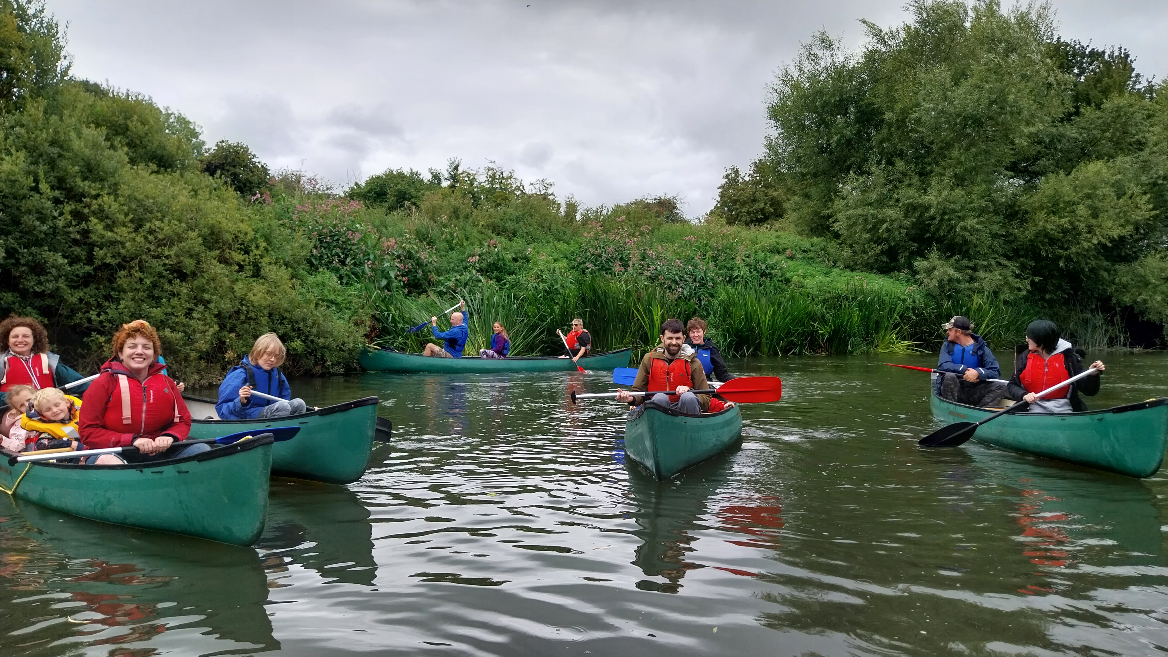 Canoeing guided Trip 