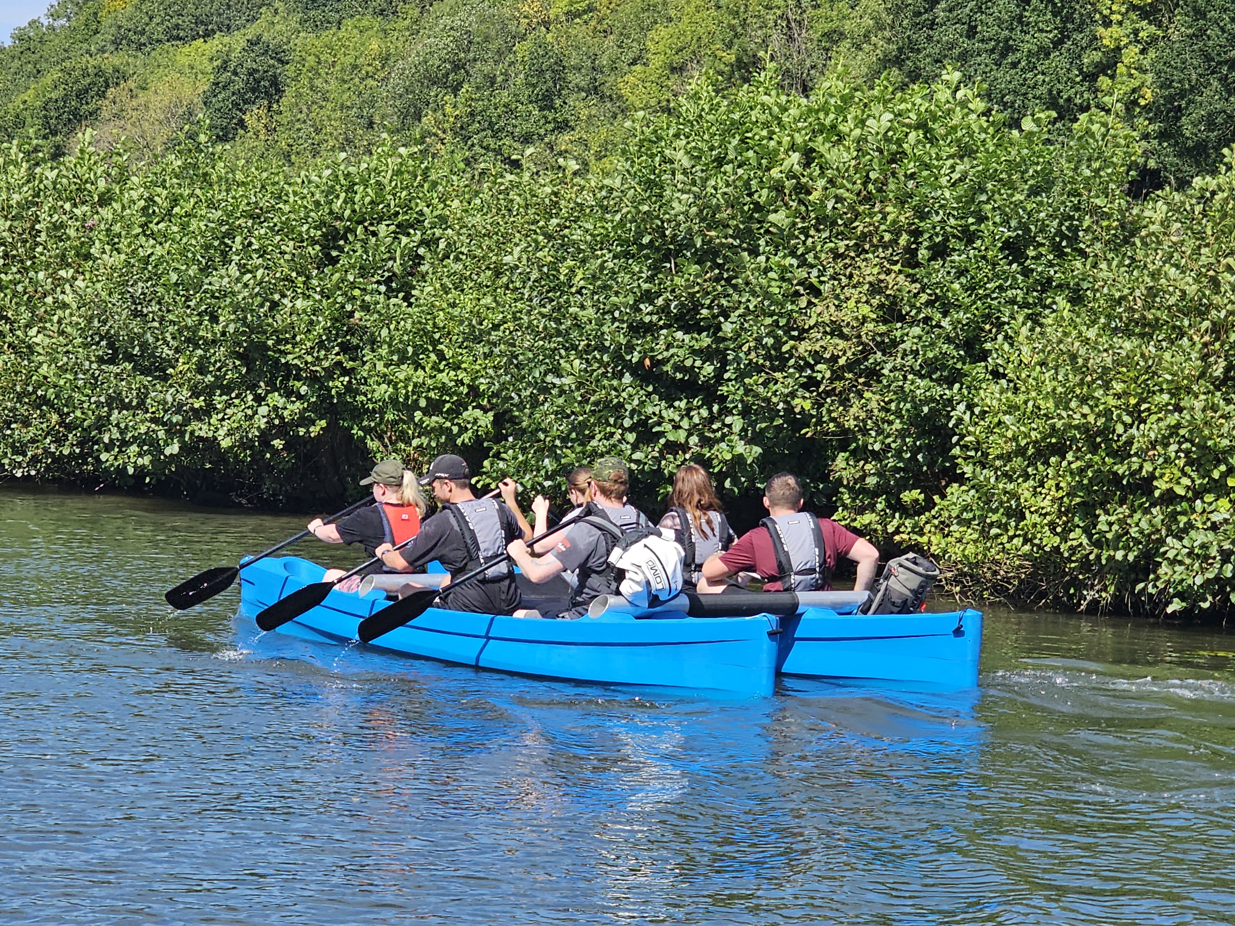 2 hour guided Katakanu paddle