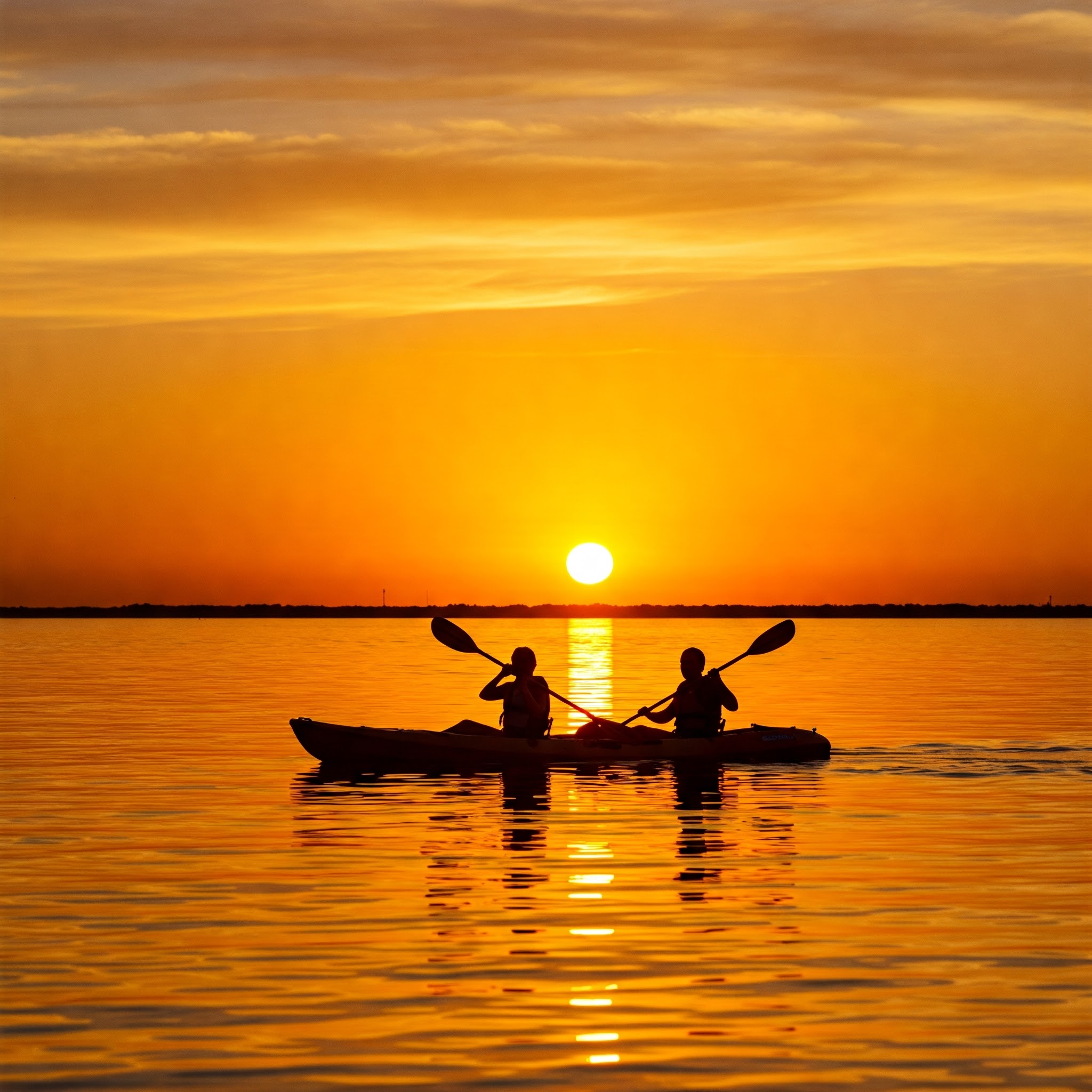 Kayaking Sundowner