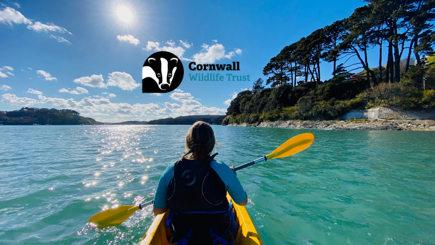  Kayaking with Cornwall Wildlife Trust 