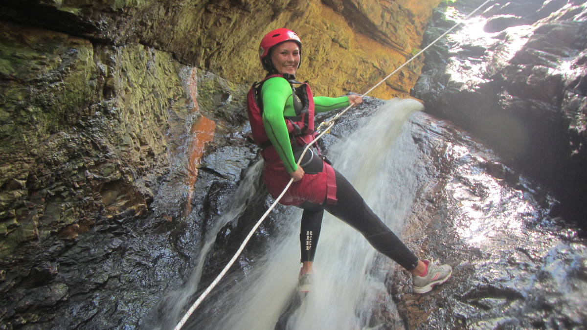 Africanyon Short Canyon Trip