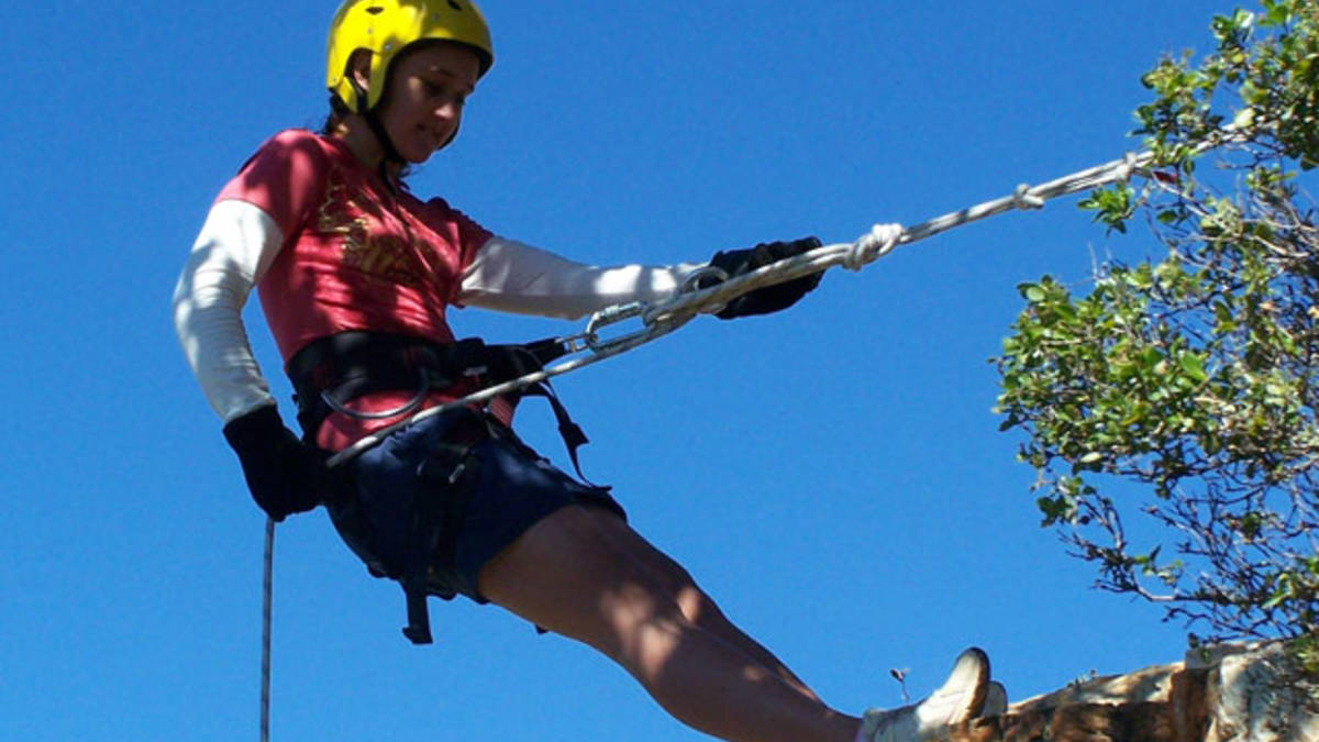 Abseiling