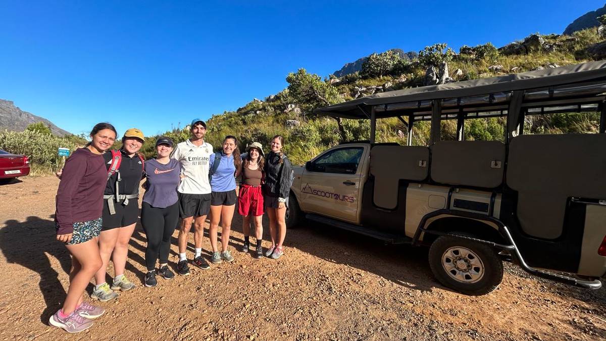 Jonkershoek Waterfall Hike & Safari ride