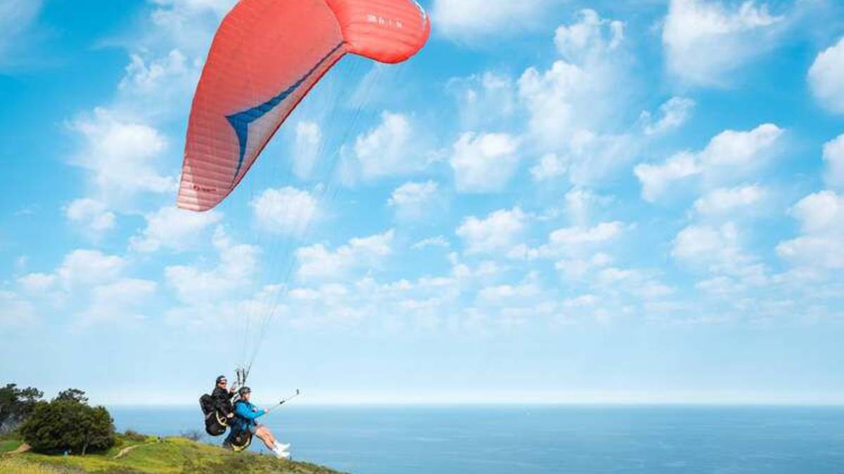 Paraglide and Catamaran Cruise