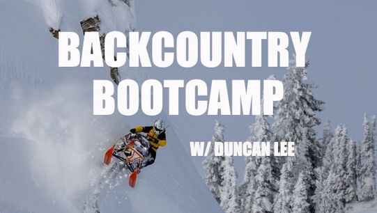 Backcountry Bootcamp w/ Duncan Lee